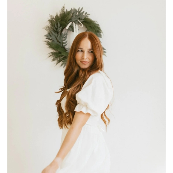 Adobe Lane swoon dress linen tulle and silk - Picture 4 of 11